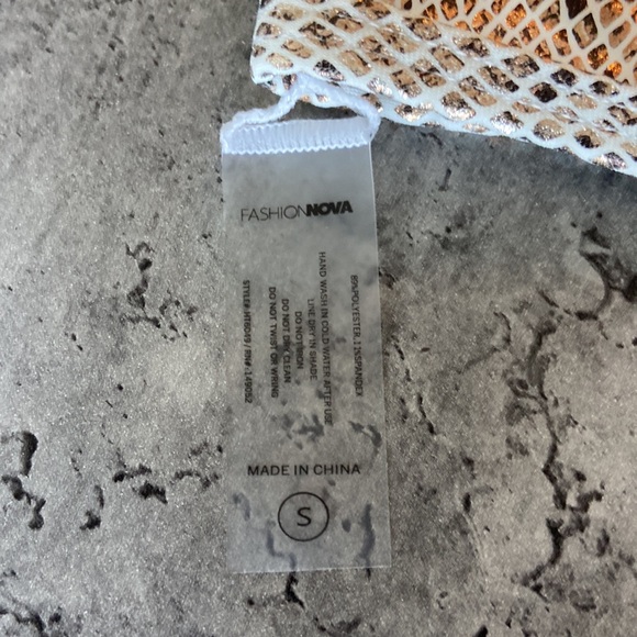 Fashion Nova 3 Piece Bikini Set Size Small - Picture 3 of 7